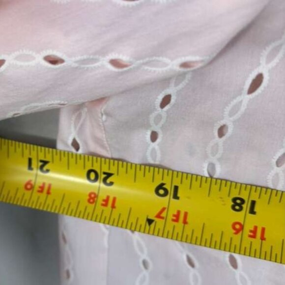 Maje Women Broderie Anglaise Shirt Pink Size Xs/Small - Picture 4 of 12
